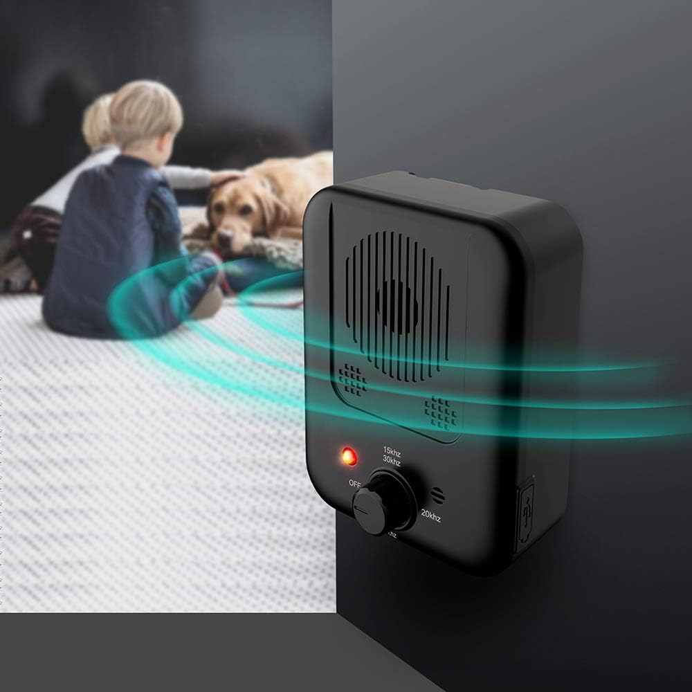 Wireless Ultrasonic bark control device Dog repellent device