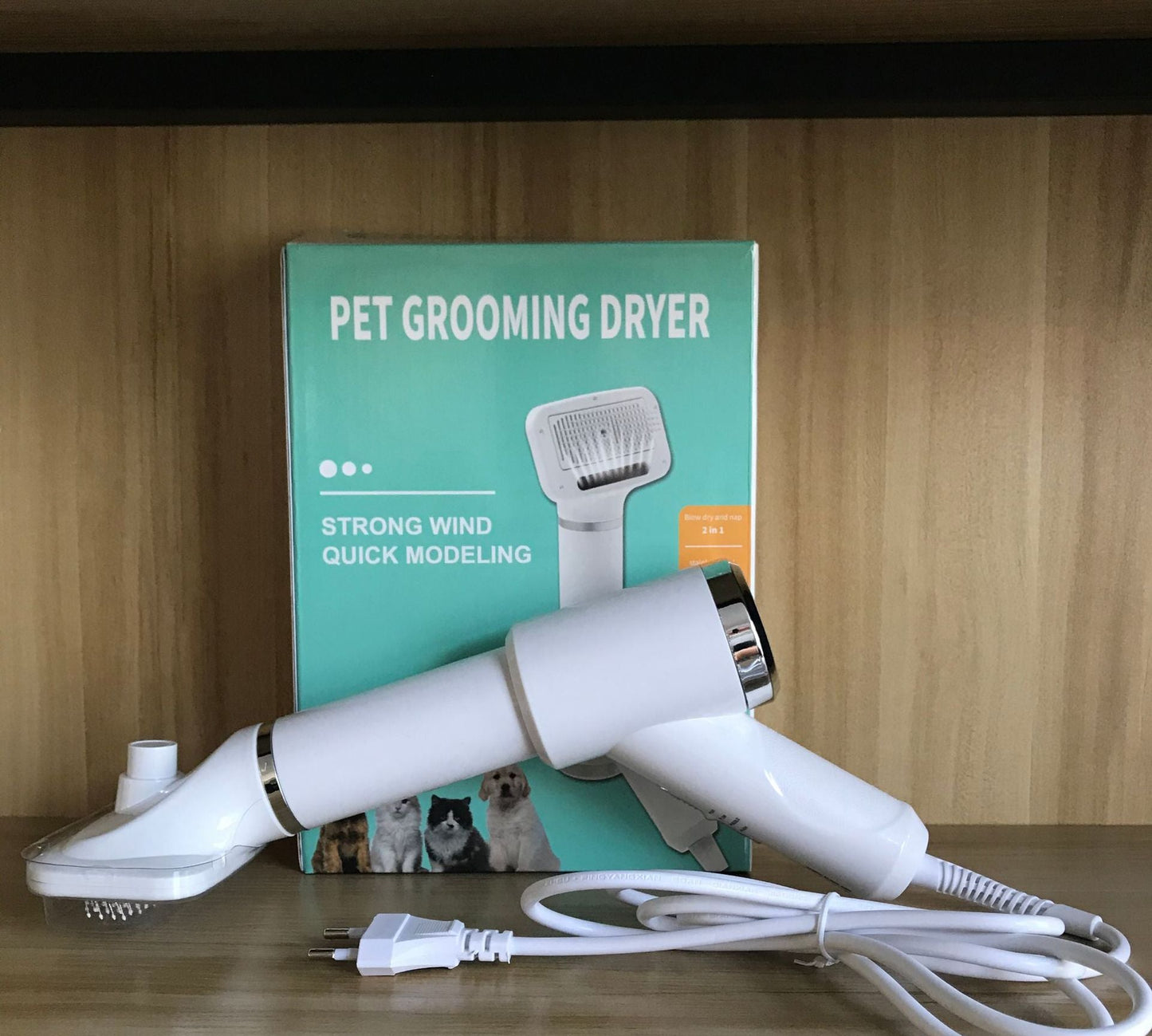 2-In-1 Low Noise Dog Dryer