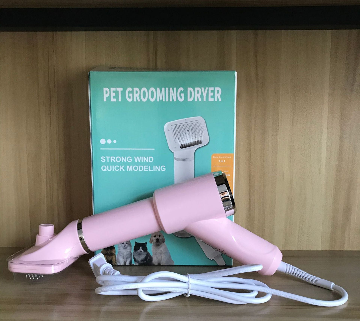 2-In-1 Low Noise Dog Dryer