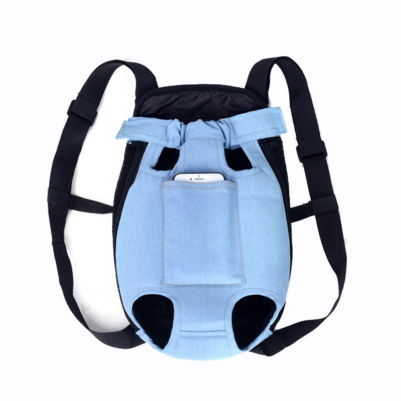 Pet Dog Carrier Backpack front Outdoor