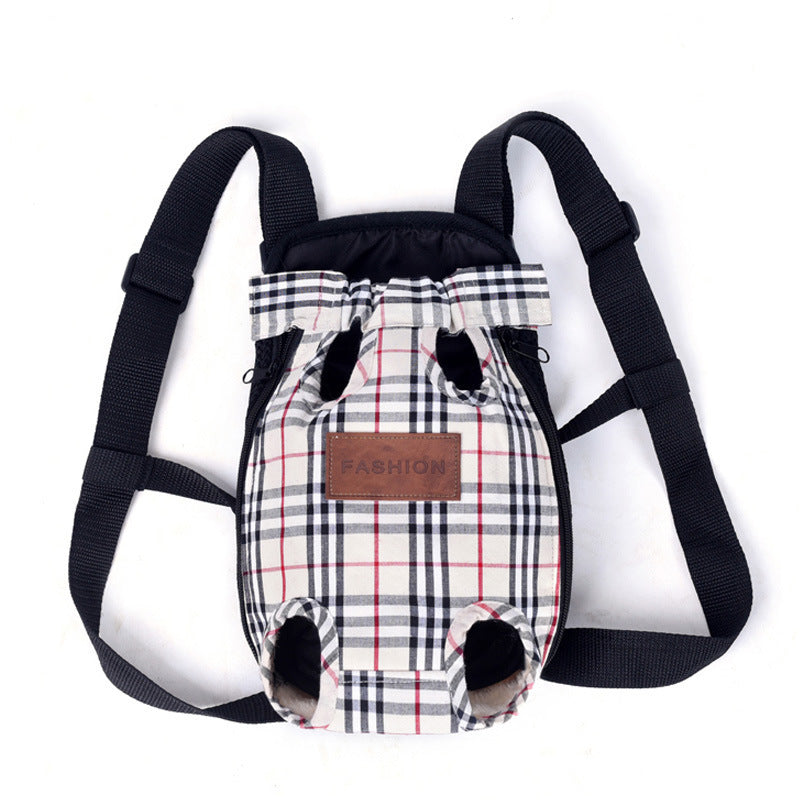 Pet Dog Carrier Backpack front Outdoor